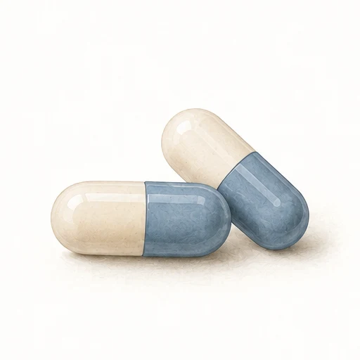 Illustrative capsule for Adderall XR; not a product identification image