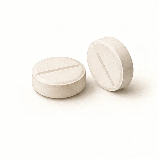 Illustrative tablet for Evekeo; not a product identification image