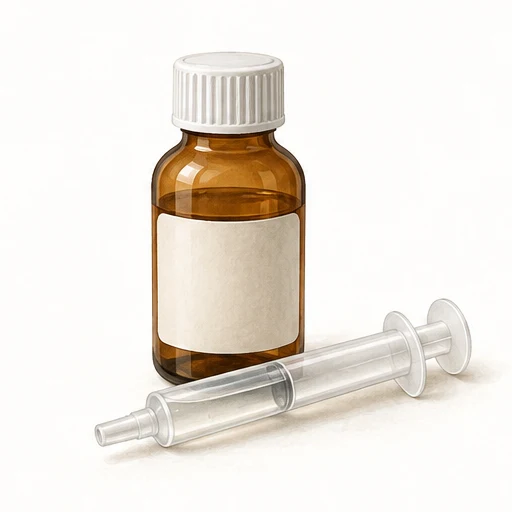 Illustrative oral solution for Methylin; not a product identification image