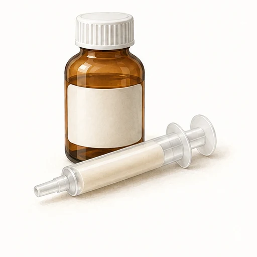 Illustrative oral suspension for Onyda XR; not a product identification image